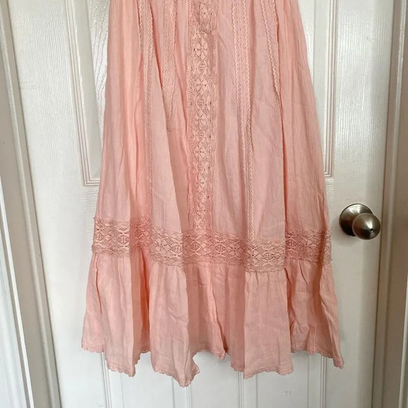 NWT Spell Cassie Lace Gown in Petal Size XS Bohemian Romantic Shabby Chic - Picture 10 of 13